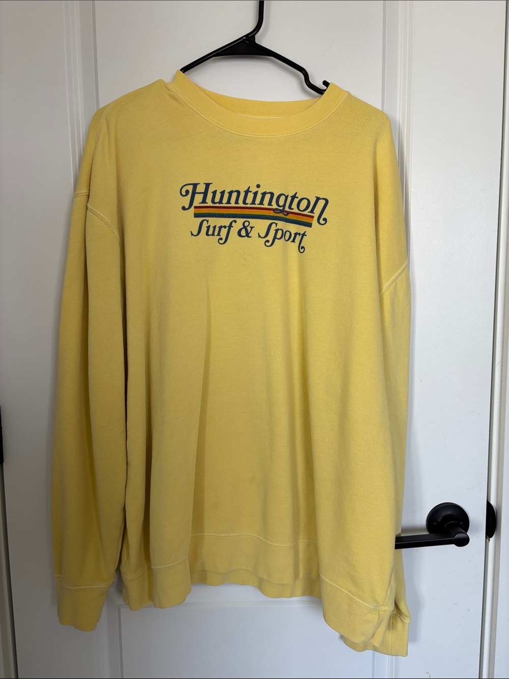 Surf & Sport Women’s Crewneck Sweatshirt - Yellow